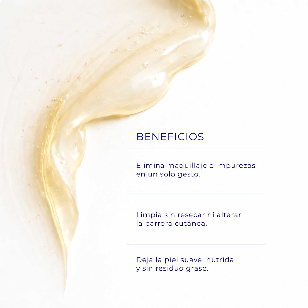 Aceite limpiador facial